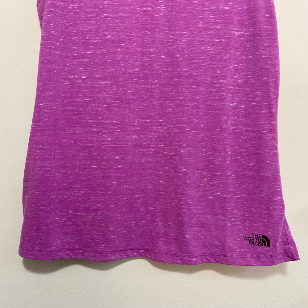The North Face EZ Raglan Short Sleeve Lightweight Purple and Gray T-shirt Top - Picture 3 of 5